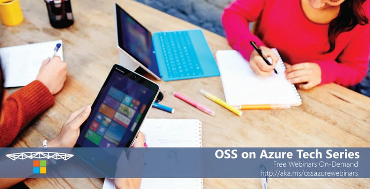Two people at a desk studying with text overlay,