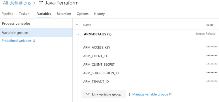 Screenshot 3 - Infrastructure Provisioning