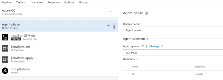 Screenshot 2 - Infrastructure Provisioning