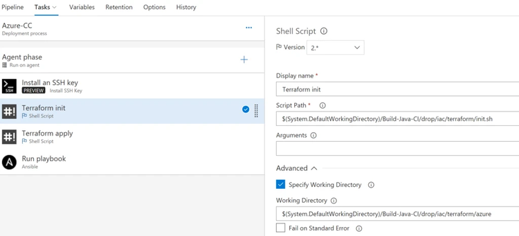 Screenshot 5 - Infrastructure Provisioning