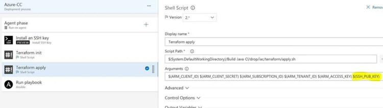 Screenshot 7 - Infrastructure Provisioning