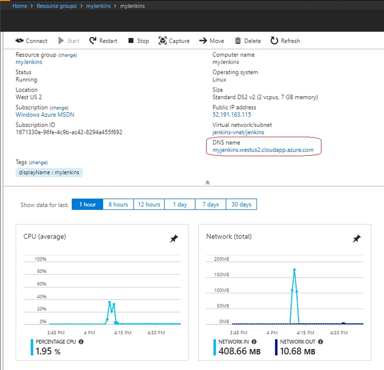 Screenshot 4 - Jenkins server config