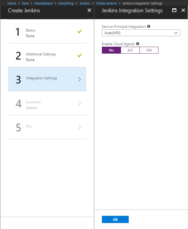 Screenshot 3 - Jenkins server config