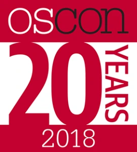 oscon 20 years logo