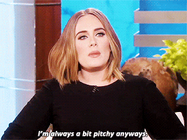 Adele pitchy