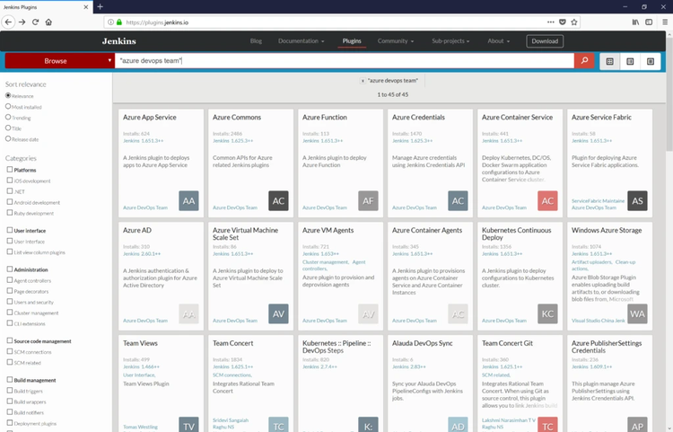 Continuous integration and deployment tools for Azure
