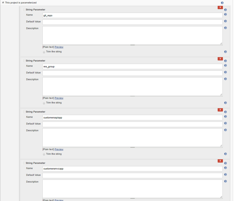 Screenshot 10 - Create Pipeline build job