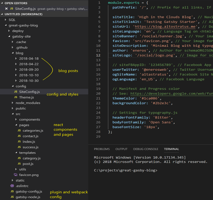 VS Code - Screenshot