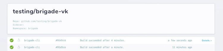 web dashboard