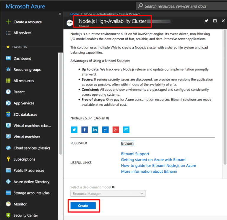 How to deploy a production-ready Node.js HA Stack on Azure - Microsoft ...