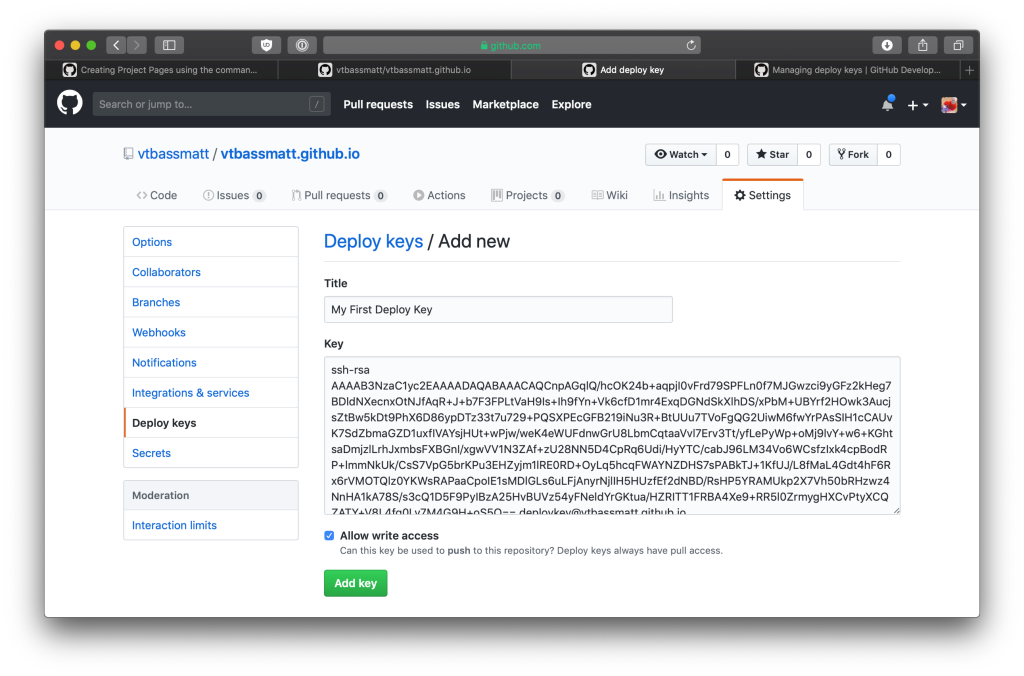 Publishing GitHub Pages from Azure Pipelines | Microsoft Open Source Blog