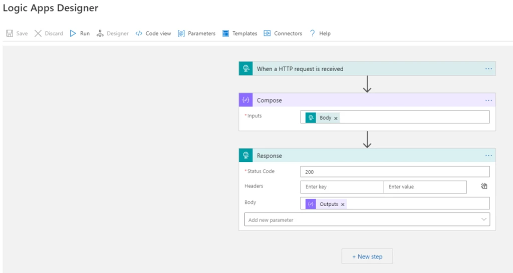 Dapr Logic Apps Designer