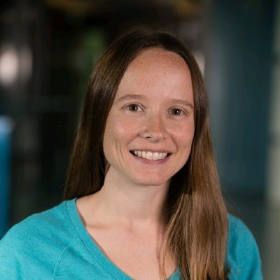 a close-up of a woman smiling