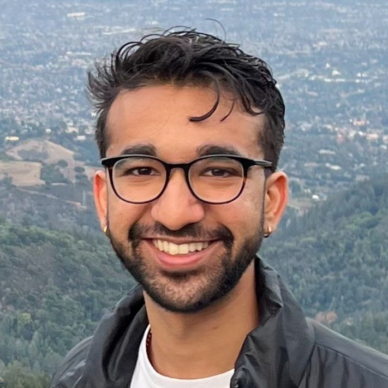 A man smiling at the camera