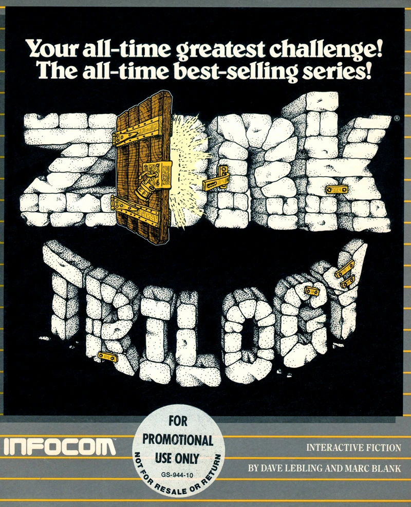 Original Zork Trilogy Box Art.